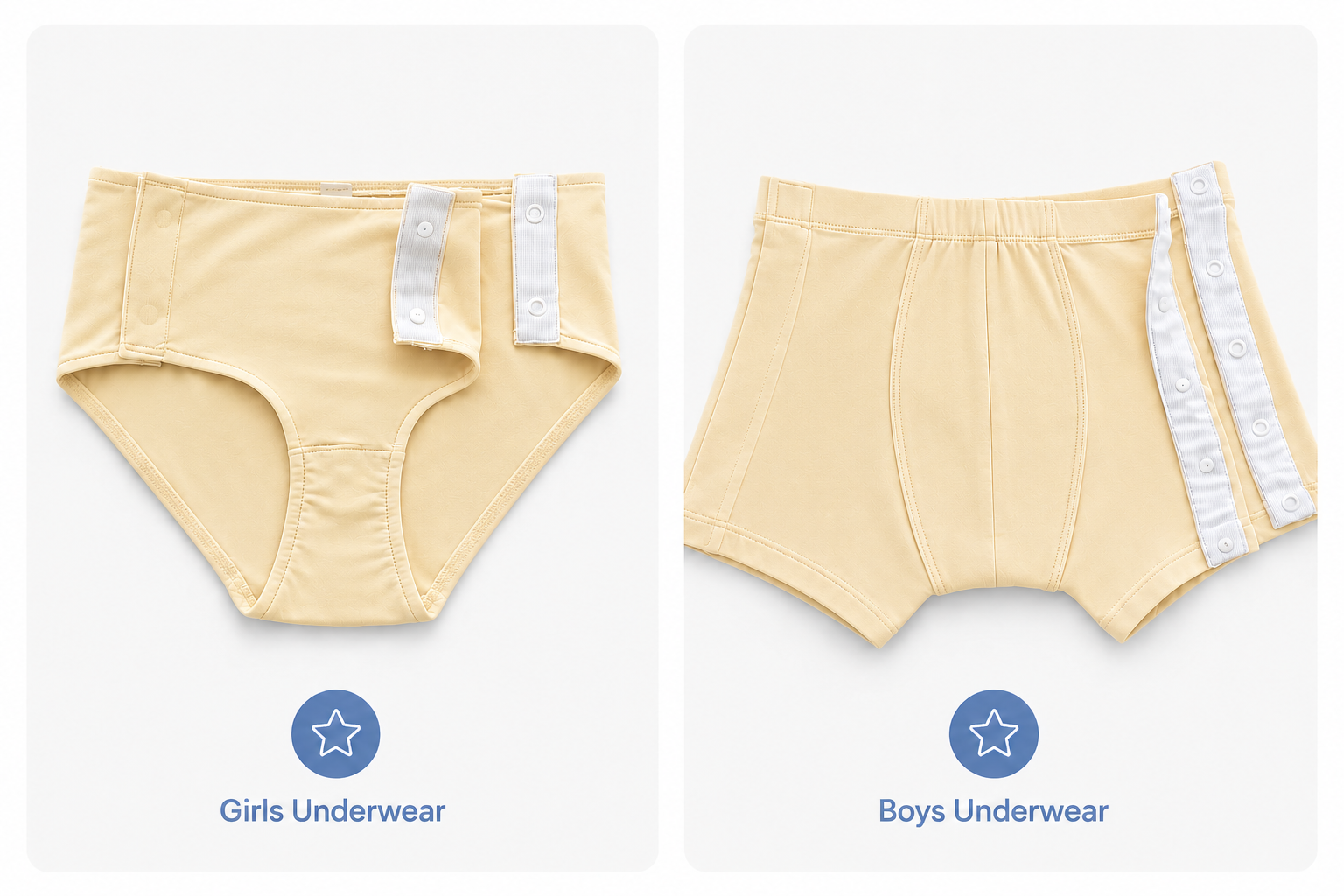 Girl's & Boy's adaptive underwear