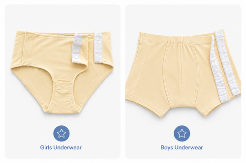 Girl's & Boy's adaptive underwear