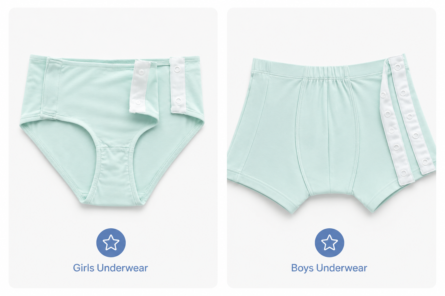 Girl's & Boy's adaptive underwear