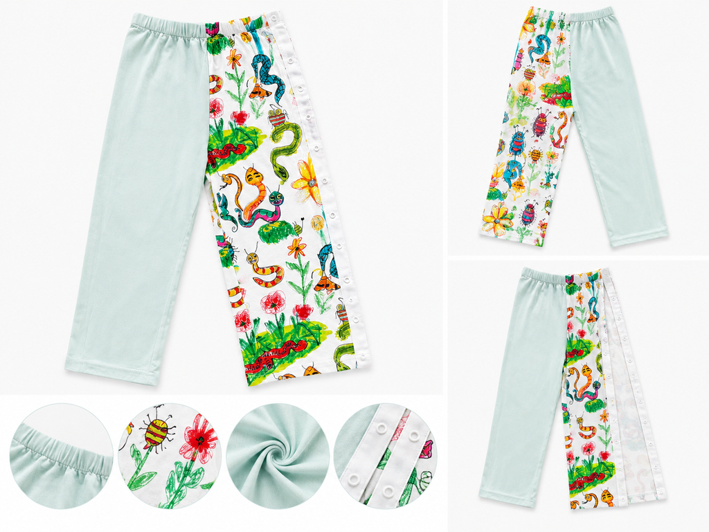 Unisex adaptive pyjama pant