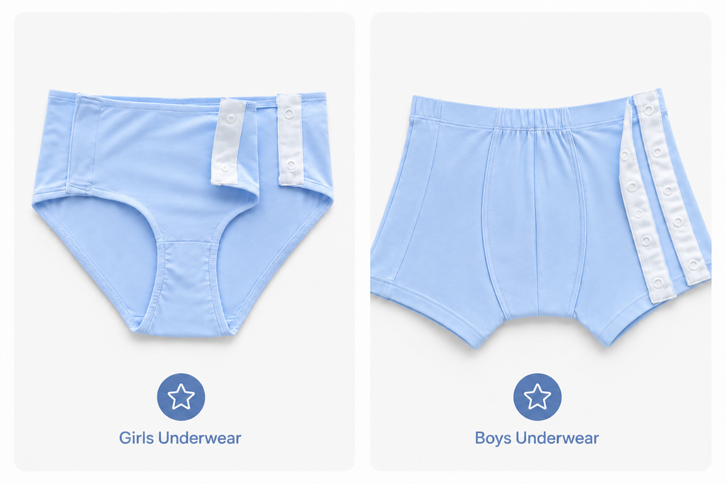 Girl's & Boy's adaptive underwear
