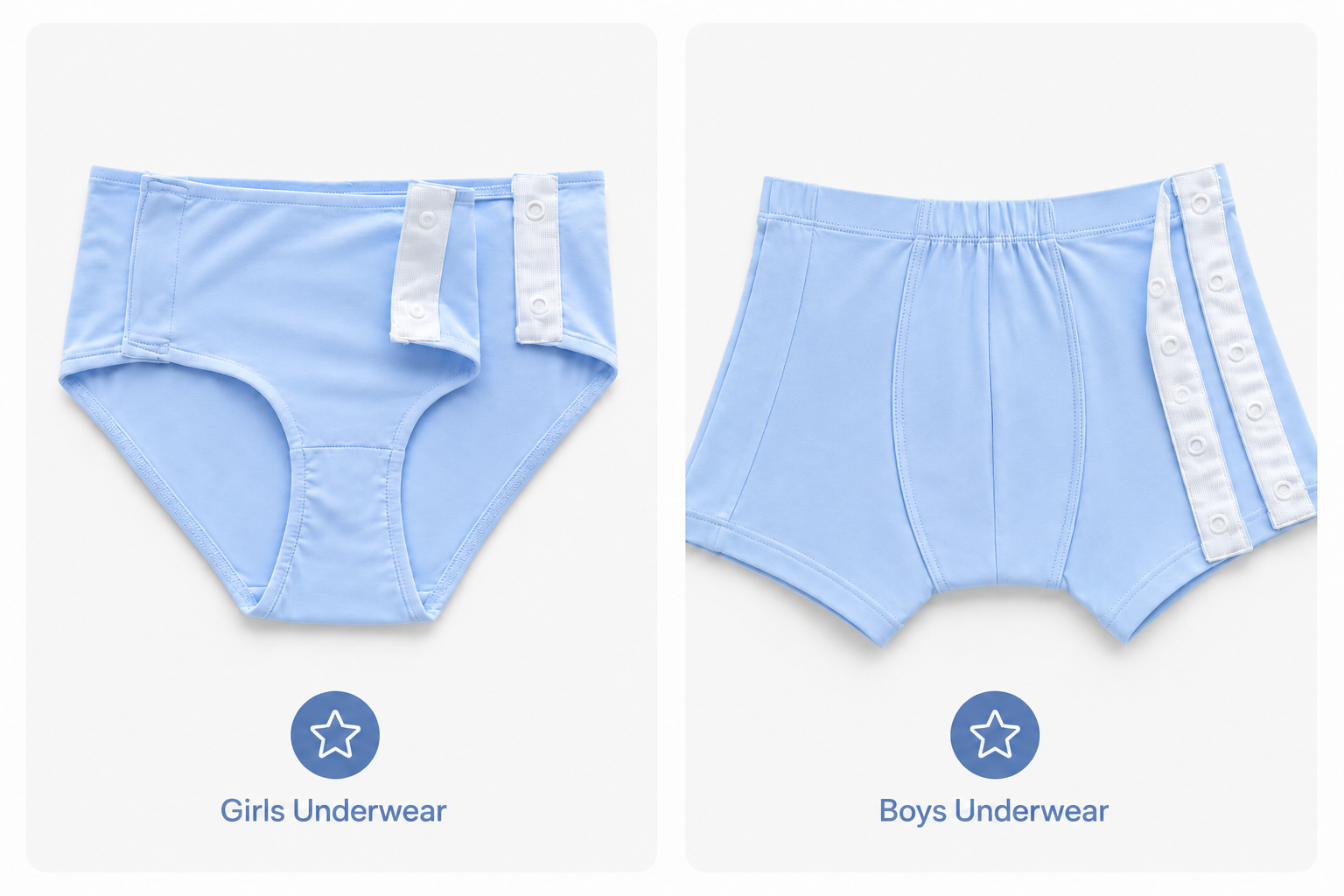 Girl's & Boy's adaptive underwear
